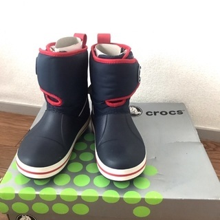 【未使用】crocs (クロックス) クロックバンドガストブーツ...