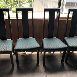 【受け渡し決定】アンティーク x DIY高級椅子4点