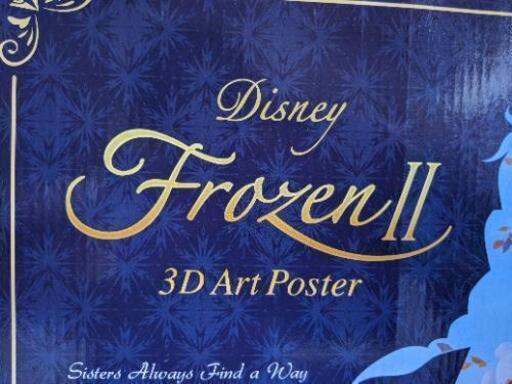 アナと雪の女王3Dアート壁飾り
