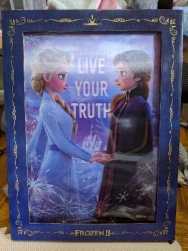 アナと雪の女王3Dアート壁飾り