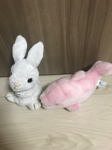うさぎイルカぬいぐるみ Tromba 戸塚のおもちゃ ぬいぐるみ の中古あげます 譲ります ジモティーで不用品の処分