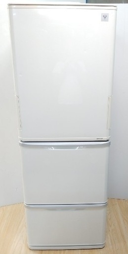配達設置　冷蔵庫　３ドア　プラズマクラスター　どっちもドア　350L