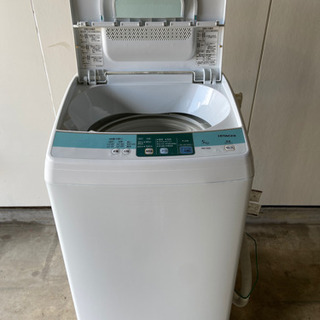 売切れました🙇‍♂️【美品】HITACHI  洗濯機　NW-5S...