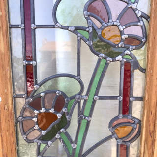ステンドグラス　扉