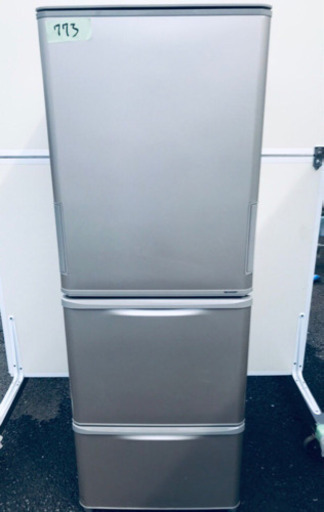 ①高年式‼️773番 SHARP✨ノンフロン冷凍冷蔵庫✨SJ-W352D-N‼️