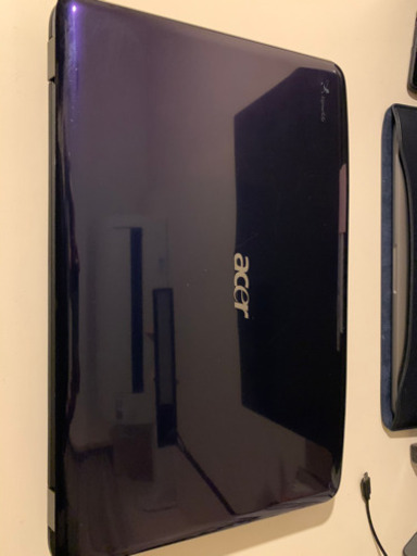 ノートパソコン acre ASPIRE15インチ core i5 4GBメモリ、500GB HDD