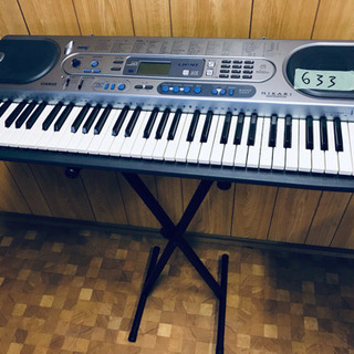 ①633番 CASIO✨電子ピアノ✨LK-41‼️