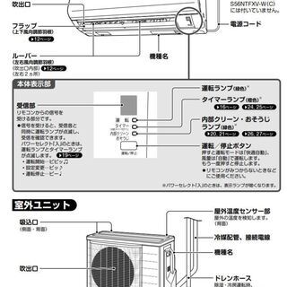 【土日特価】ダイキン家庭用エアコン　冷房23畳　暖房18畳