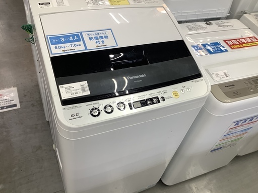 縦型洗濯乾燥機 Panasonic 6.0kg NA-FV60B3 2013年製