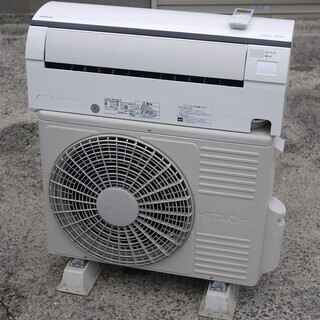 日立 ルームエアコン 白くまくん RAS-GBK28D-W 2.8kw 冷房8～12畳 暖房8～10畳 フィルター自動お掃除機能付 ステンレス・クリーン