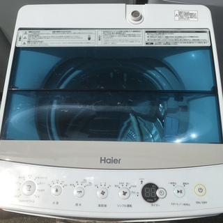洗濯機　ハイアール　2018年製　4.5k　JW-C45A　（Ｗ34）