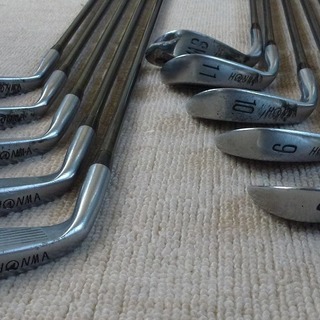 本間　アイアンセット　ＬＢ－６０６　最高級　Ｔｉ－ファインメタルシャフト　４星