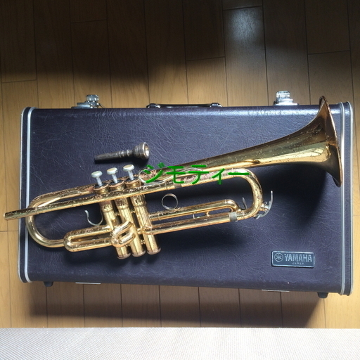 (中古)  ヤマハ トランペット YTR-636  ケース  マウスピース  セット