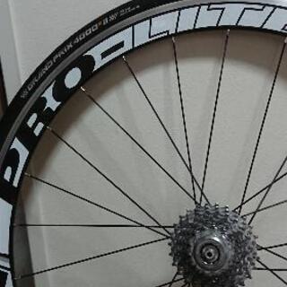 プロライト ホイール前後セット 極美品 シマノフリー