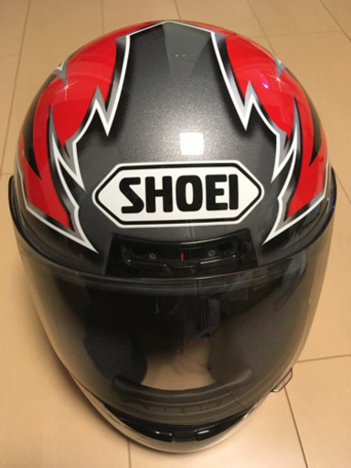 SHOEI RFDⅡ ヘルメット 赤　黑　銀　廃盤