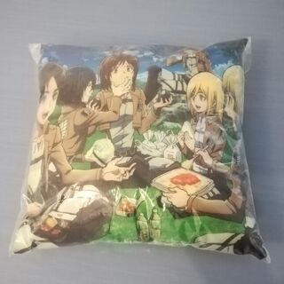 進撃の巨人クッション タカジュン 札幌の寝具 枕 の中古あげます 譲ります ジモティーで不用品の処分