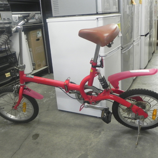 折り畳み自転車　レッド　16インチ 楽天市場】【限定カラー値下げ中！】AIJYUCYCLE 折りたたみ