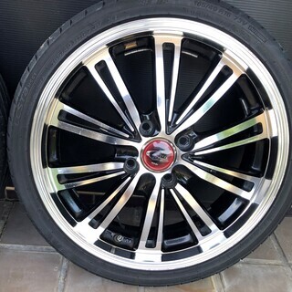 LEONIS（ﾚｵﾆｽ）ｱﾙﾐﾎｲｰﾙ 16ｲﾝﾁ5J 4本 ｵﾌｾｯﾄ+45