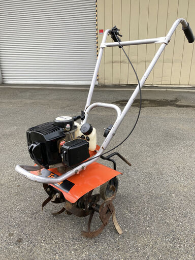 整備済 Sスタートでかけ易く 折り畳め 片手で持てる 日立工機 タナカ 2サイクル 39.8cc 耕運機 TUH40EP(S) 移動輪付 現物確認 初期不良対応