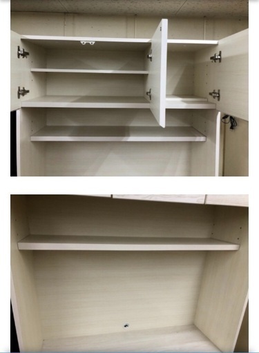 高品質 上段収納でテレビ周りはスッキリ！ハイタイプのテレビボード 