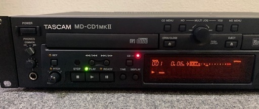 【CD MD プレーヤー】TASCAM  MD-CD mkⅡ