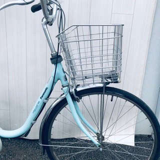 855番 Panasonic✨電動自転車✨ビビ・ END63‼️