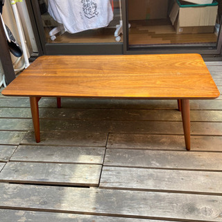 木製テーブル(ニトリ)