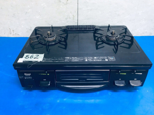 862番 リンナイ✨都市ガス用ガスコンロ✨RT61GH-L‼️