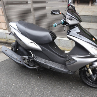 アディバ R125 美車 動画付 アディバ R125 黒☆◎倉庫整理 動画 写真あり