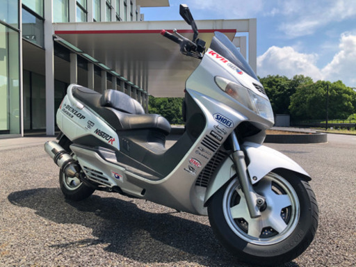 スカイウェイブ250 ヨシムラマフラー 低走行美車 おまけ付
