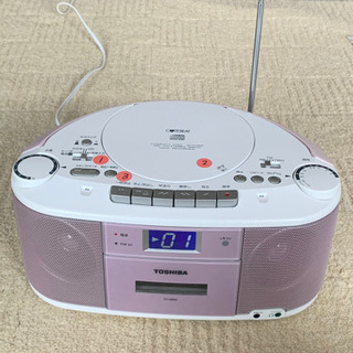 TOSHIBA 東芝 CDラジカセ