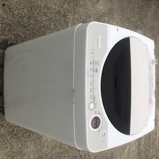 【配送設置無料】SHARP 5.5kg 洗濯機 ES-FG55F