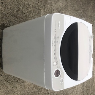 配送無料】SHARP 5.5kg 洗濯機 ES-FG55F