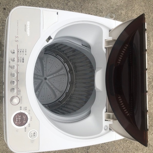 配送設置無料】SHARP 5.5kg 洗濯機 ES-FG55F | www.matelaranjeiras.com.br