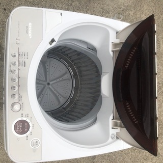 配送設置無料】SHARP 5.5kg 洗濯機 ES-FG55F ヨドバシ.com - シャープ 