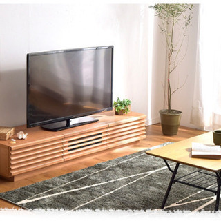 木目調テレビボード 幅150ｃｍ