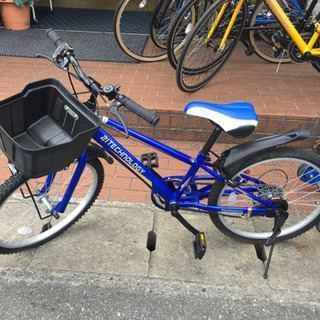 子供 用 自転車 21 インチ 青