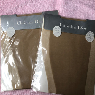 Christian Dior ストッキング　2枚セット　お値引き...