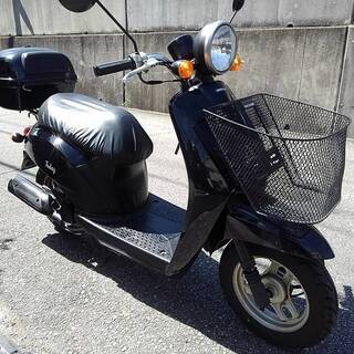 終了】ホンダ トゥデイ 黒 キレイ 自賠責付き 前かご付き