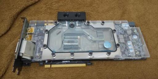 【6/25迄】GIGABYTE GTX1080 水冷却ブロック装着