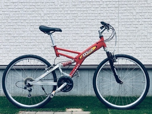 ☆引渡し決定☆GIANT DT・TWO　26インチ　フルサスペンション　タイヤ新品