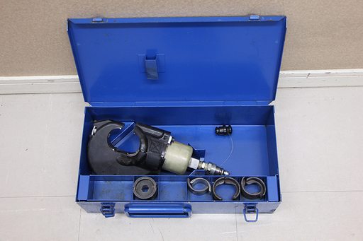 作動未確認 IZUMI 泉精器製作所 油圧ヘッド分離式工具 ヘッド部 TEP-410HAHT ダイス付き チタン合金製工具 ?(D3596awxY)