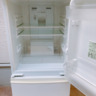 SHARP 2ドア冷凍・冷蔵庫 SJ-S14M 3,000円！