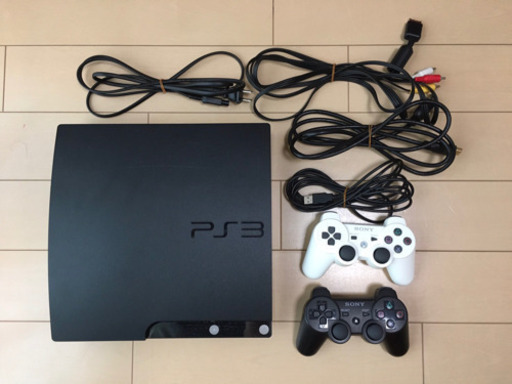 PS3本体＋コントローラー2個＋ソフト2本