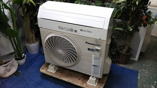 R1385) パナソニック CS-408CFR2-W 4.0Kw 200V 14畳用 2018年製! エアコン 店頭取引大歓迎♪