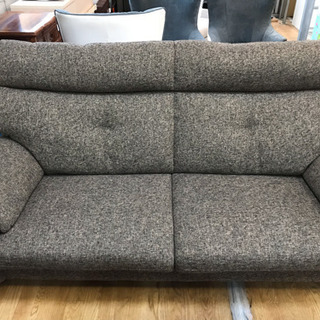 ヤマダセレクト ファブリックソファ 3人掛け 中古
