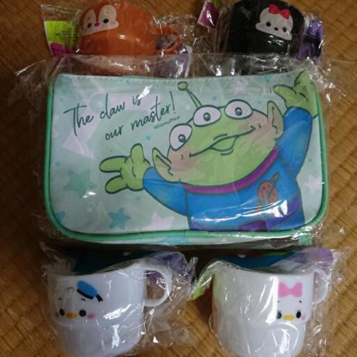 ディズニーキャラクターポーチ コップ 梅干しサワー 西葛西の服 ファッションの中古 古着あげます 譲ります ジモティーで不用品の処分