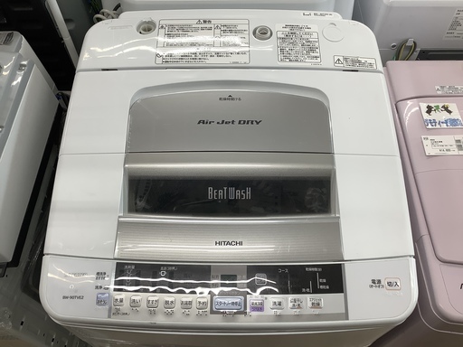 HITACHI BW-90TVE2 全自動洗濯機販売中です!! 安心の半年保証付き!!