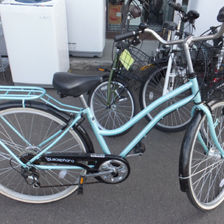 シティサイクル 26インチ ６段変速 ママチャリ lecepharo 自転車 通勤 通学 買い物 ペイペイ対応 札幌市西区西野