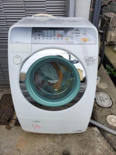 ナショナル 9/6㌔ドラム洗濯機 NA-VR1100R 2007年製